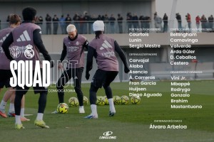 乐鱼登录入口-皇马客战黄潜大名单：姆巴佩、维尼修斯领衔，罗德里戈复出