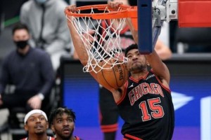 乐鱼官方入口-1阳性3密接！NBA再出确诊病例 残阵公牛惨败雄鹿